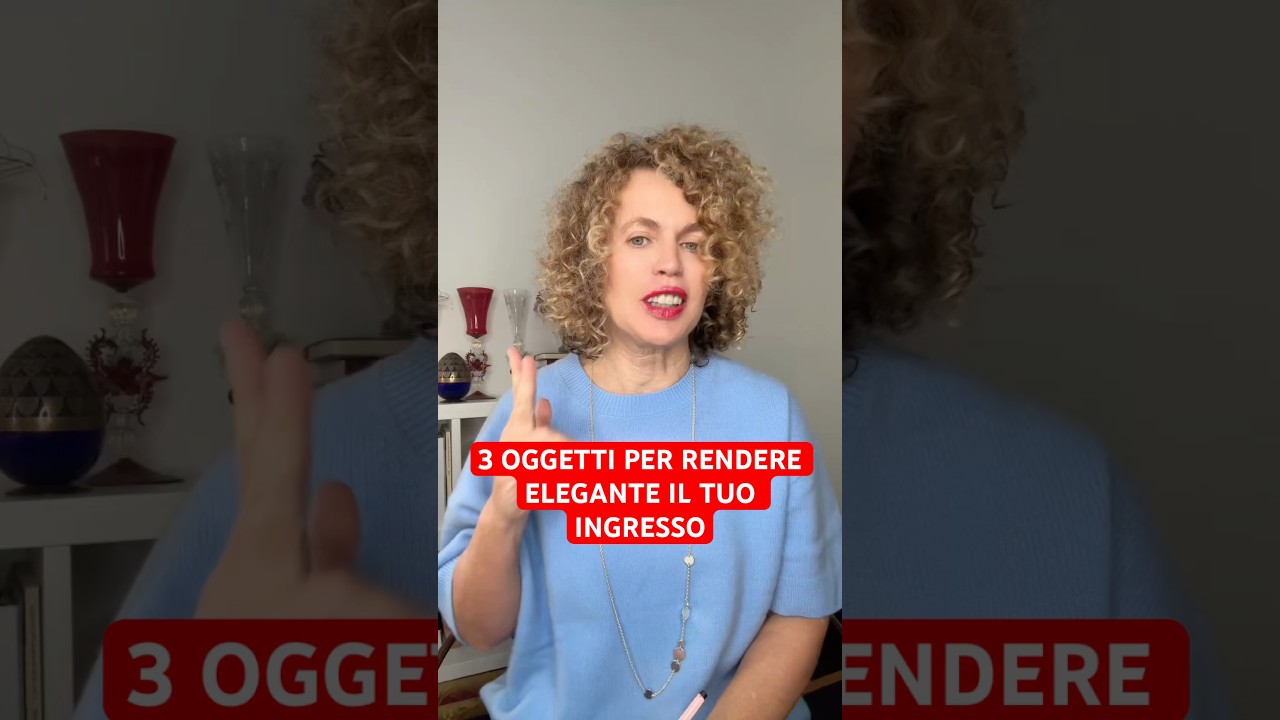 3 oggetti per rendere elegante il tuo ingresso 