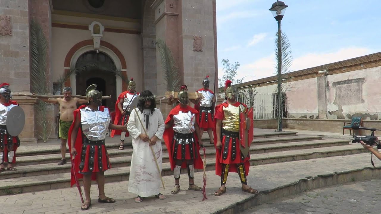 Viacrucis viviente San Antonio de los Vázquez 2015