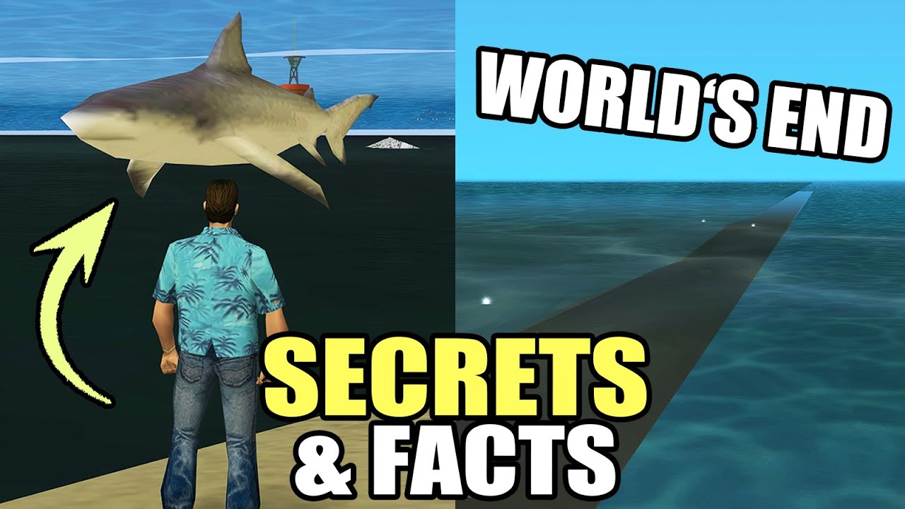 GTA Vice City Secrets and Facts - Sharks, Map's Boundaries, Easter Eggs