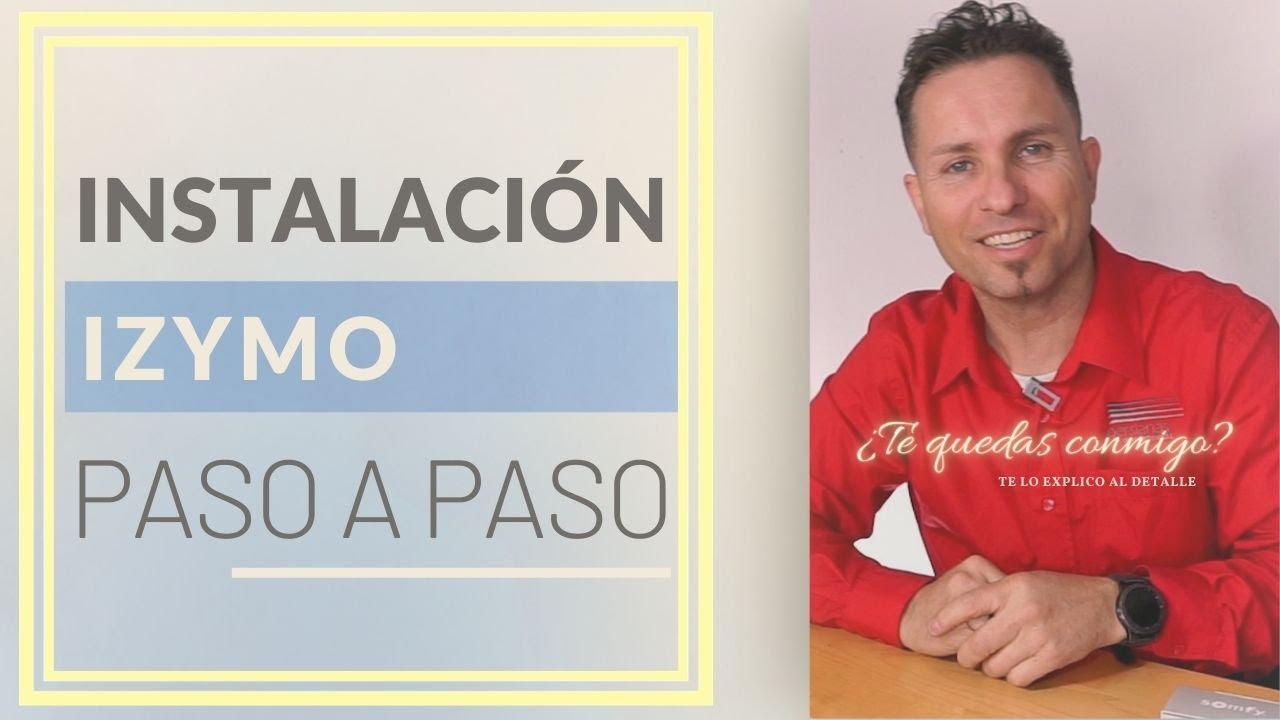 Instalación del micro receptor Izymo Shutter io de Somfy. Paso a paso