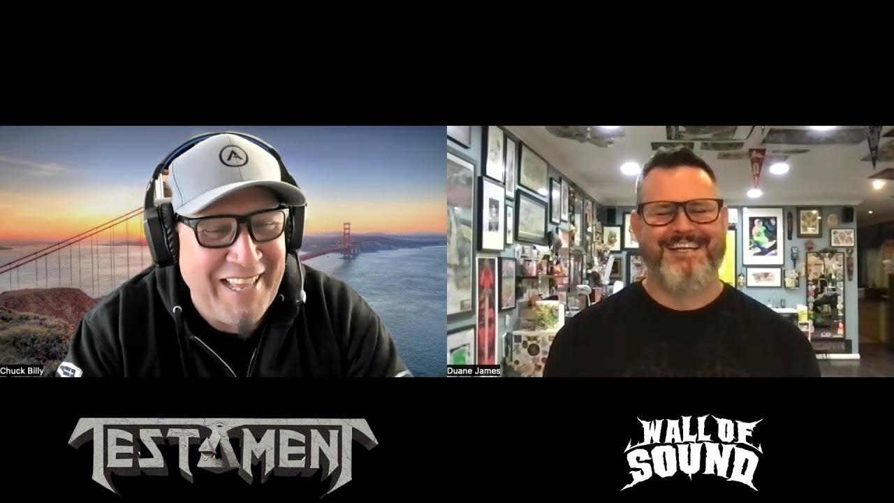Chuck Billy - Testament Interview // Wall Of Sound