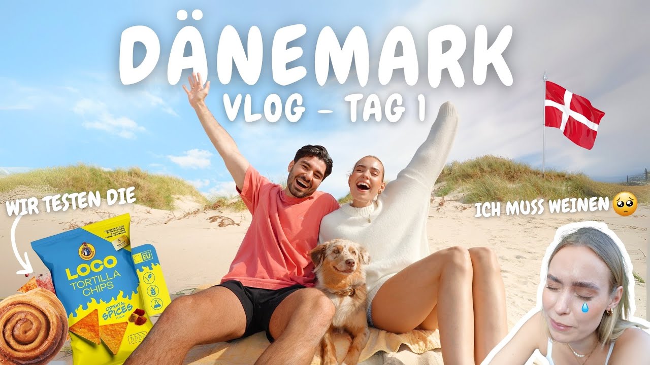 DÄNEMARK URLAUB 🇩🇰 | 7 Tage im Ferienhaus 🏡 Vlog mit Hund (Mila) 🐶
