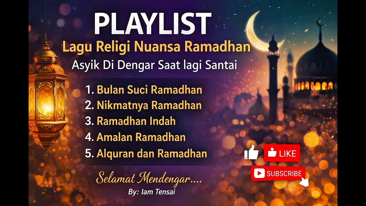 KUMPULAN LAGU RELIGI - RAMADHAN || LAGU SANTAI ENAK DI DINGAR || LAGU TERBAIK 2026 VIRAL ||