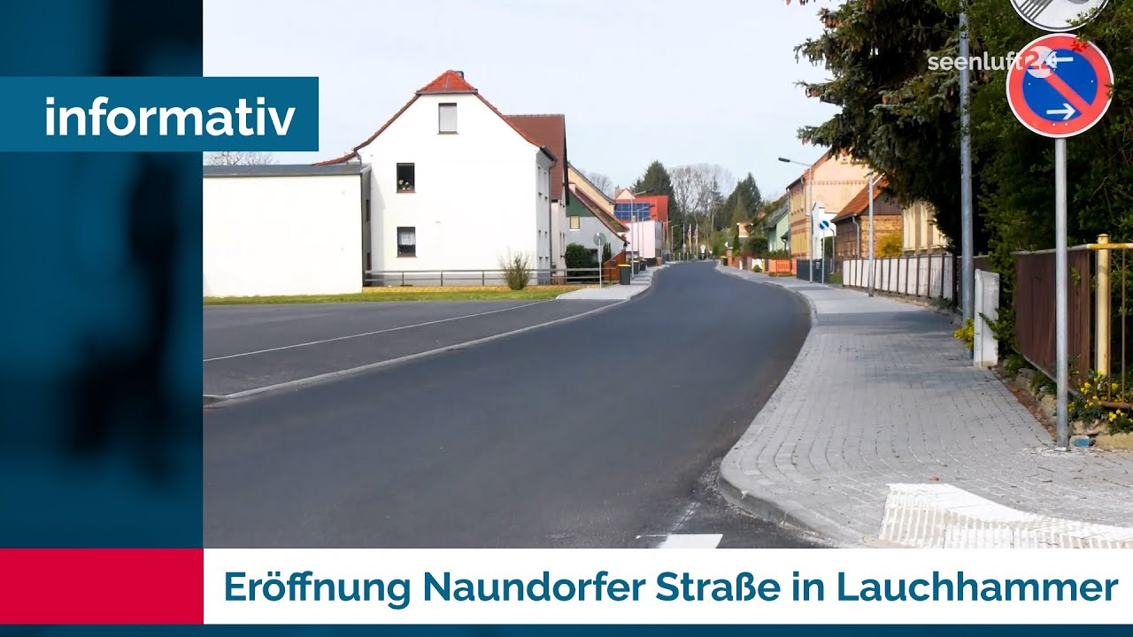 Eröffnung der Naundorfer Straße Lauchhammer | Gespräch mit Mirko Buhr