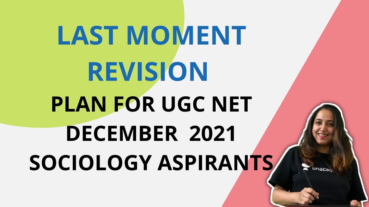UGC NTA-NET December 2021 | Last Moment Revision Guide