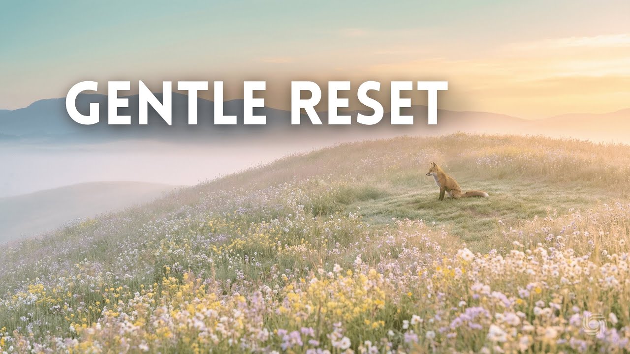 A Gentle Place to Breathe 🌸 Reset Your Mind in a Misty Flower Field