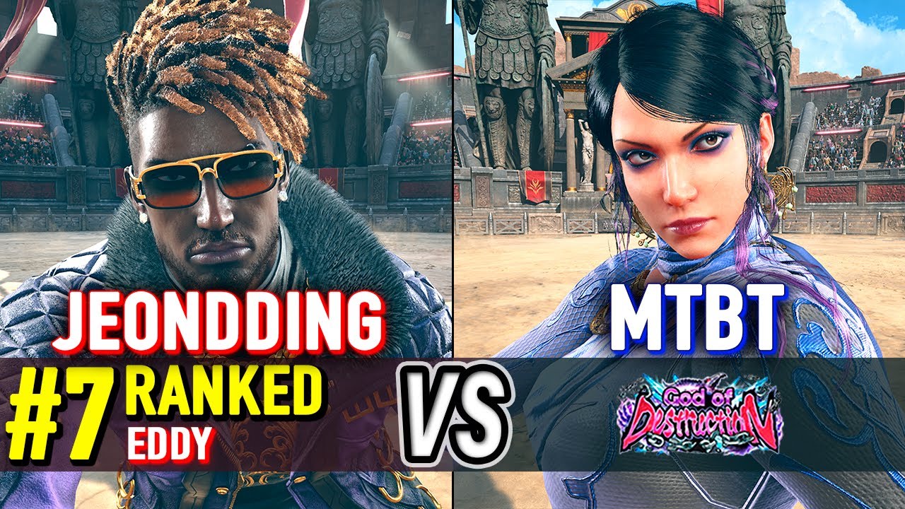 T8 🔥 JEONDDING (#7 Ranked Eddy) vs MTBT (Zafina) 🔥 Tekken 8 High Level Gameplay