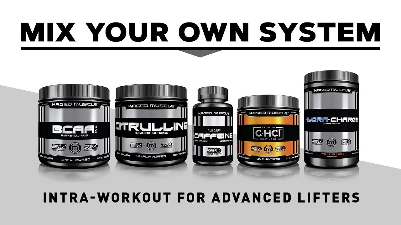 Mix Your Own Intra-Workout For Advanced Lifters
