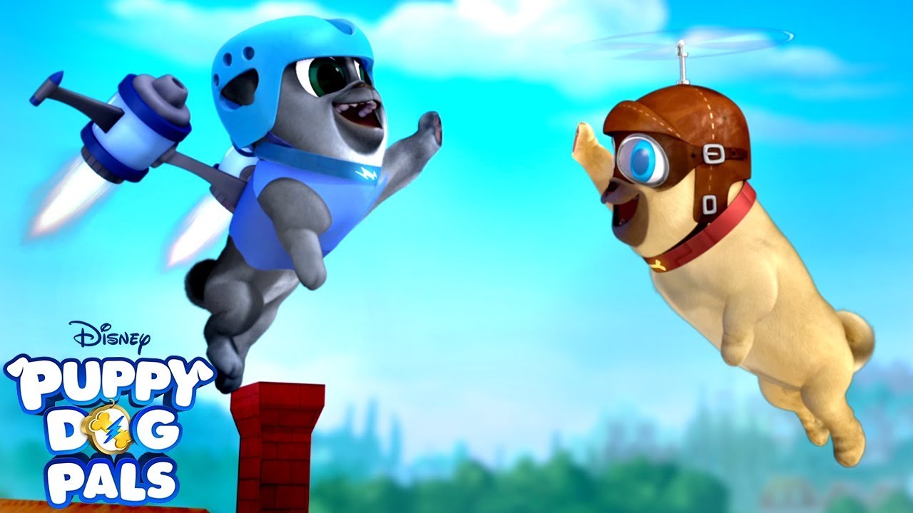 Epic High Paw | Playtime with Puppy Dog Pals | Disney Junior