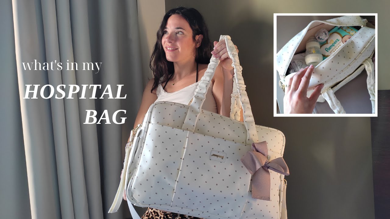HOSPITAL BAG | τι έχω μέσα στην τσάντα μαιευτηρίου | Jane Pap
