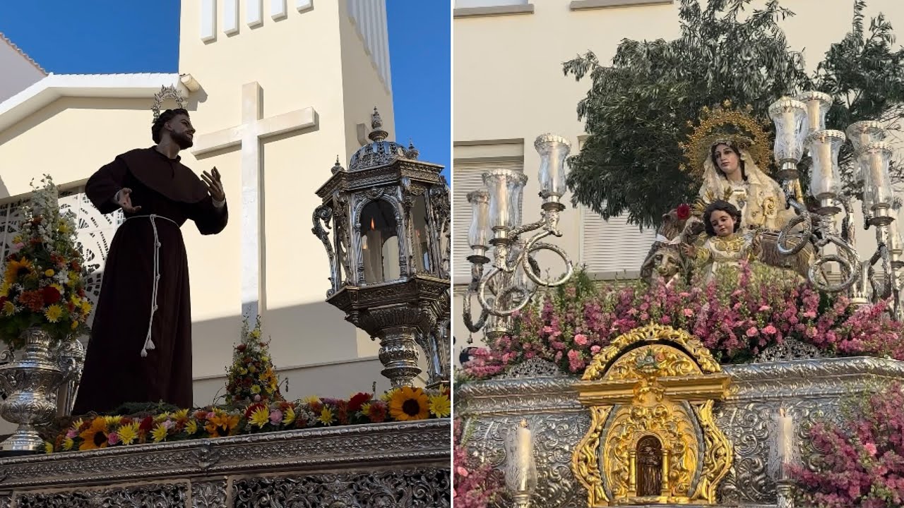 Salida Procesión Divina Pastora (Trille), Cádiz mayo 2025