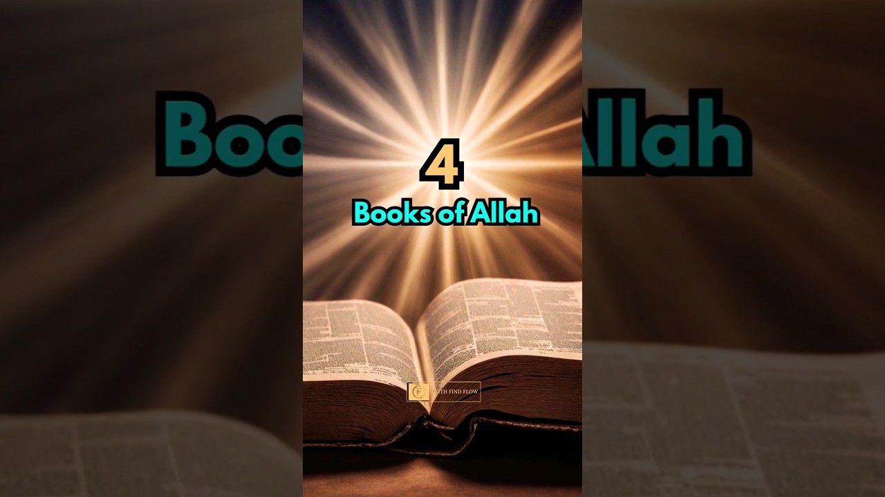 4 Books of Allah 📖🕋✨️ #islam #shorts