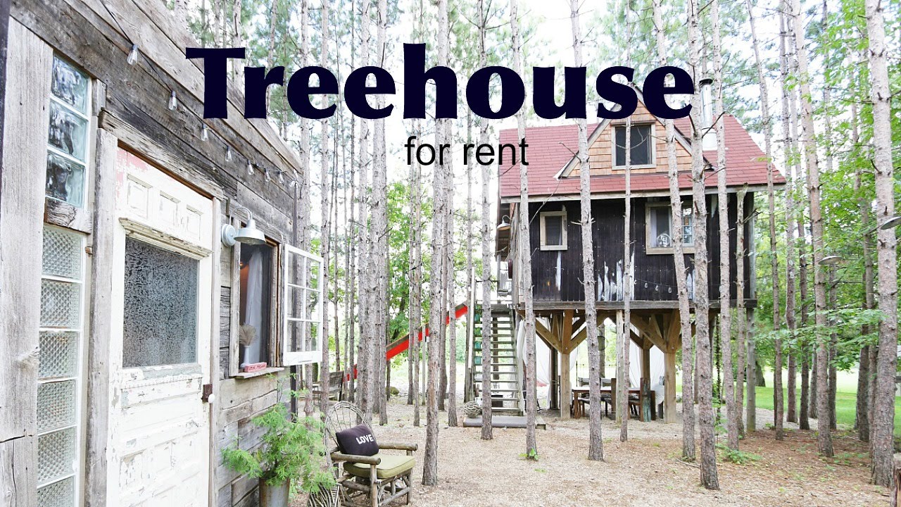 Adult sized treehouse for rent