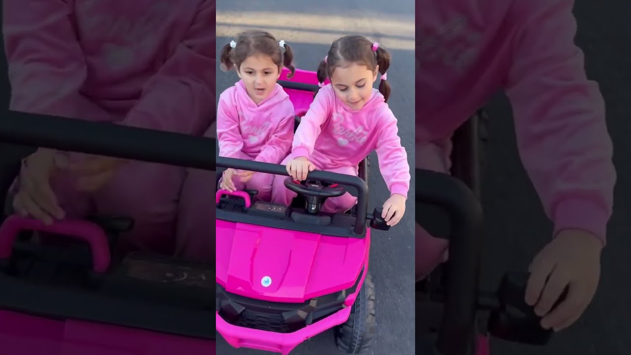 Pink Funcid 24 V Truck Car in Barbie Style 