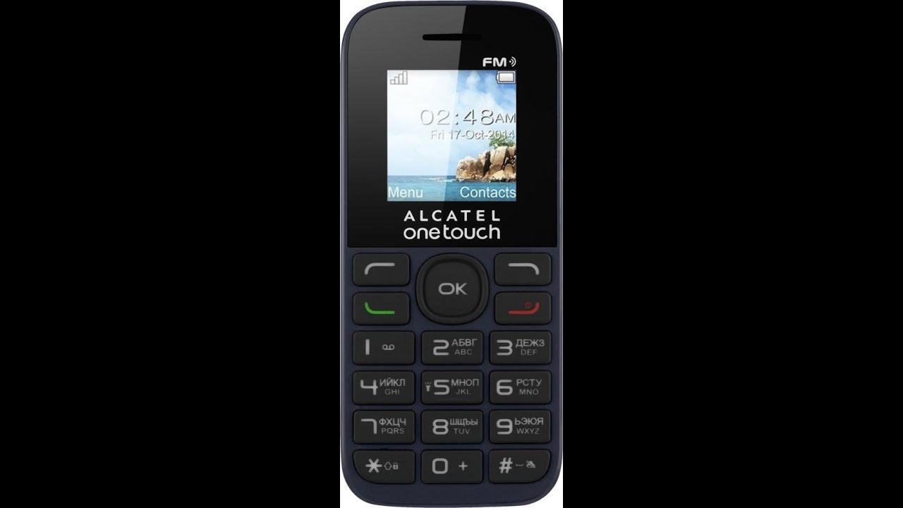 [Перезалив 2015] Обзор телефона Alcatel one touch 1013D