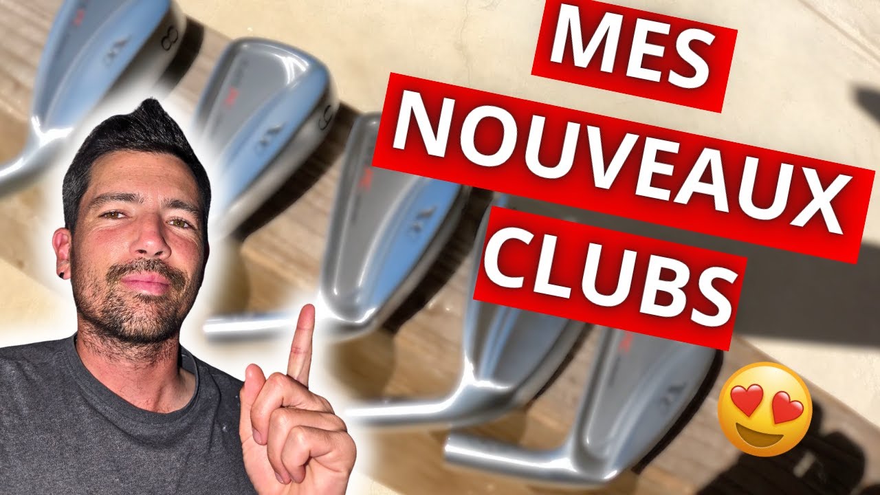 MES NOUVEAUX CLUBS ! Fitting avec Arnaud