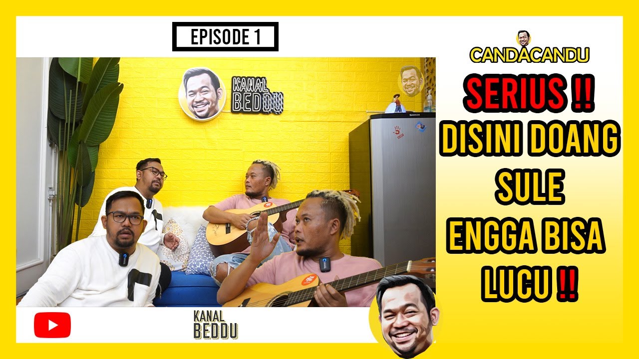 CANDA CANDU EPS12: AKHIRNYA SULE DATANG JUGA DAN BISA BAHAS BISINIS BARU SULE !!