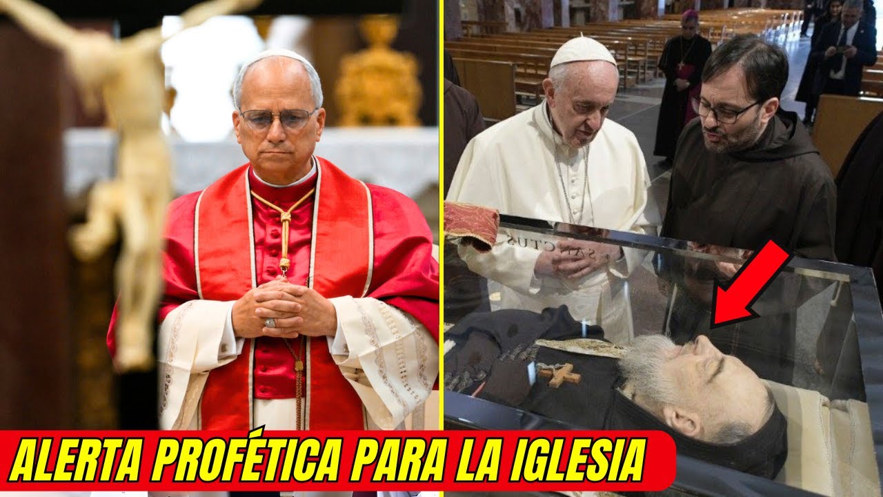 Impactante El Papa León XIV abre la profecía secreta de Padre Pío para 2026