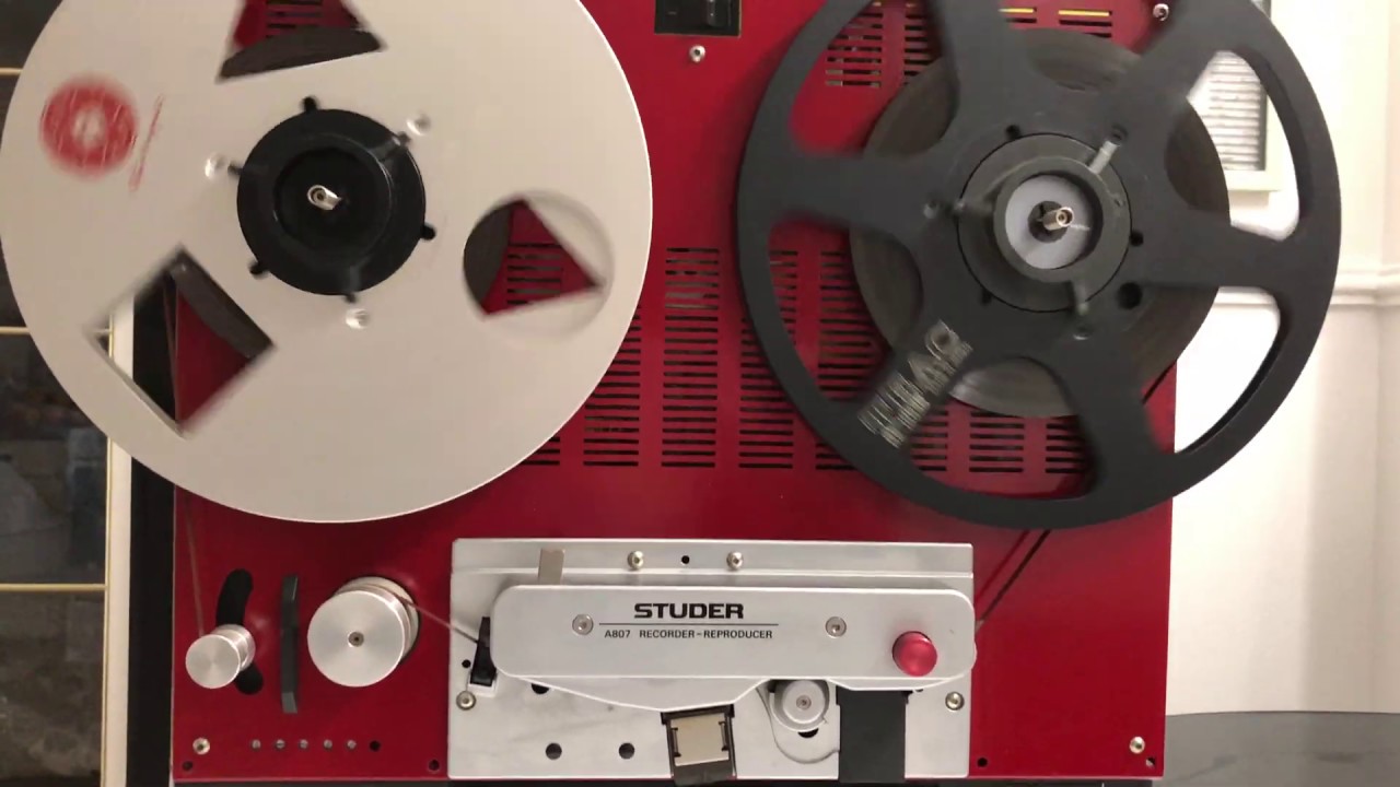a807 mk2 studer reel to reel recorder