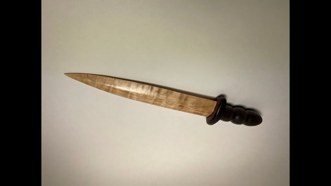 Scrap Wood Letter Opener