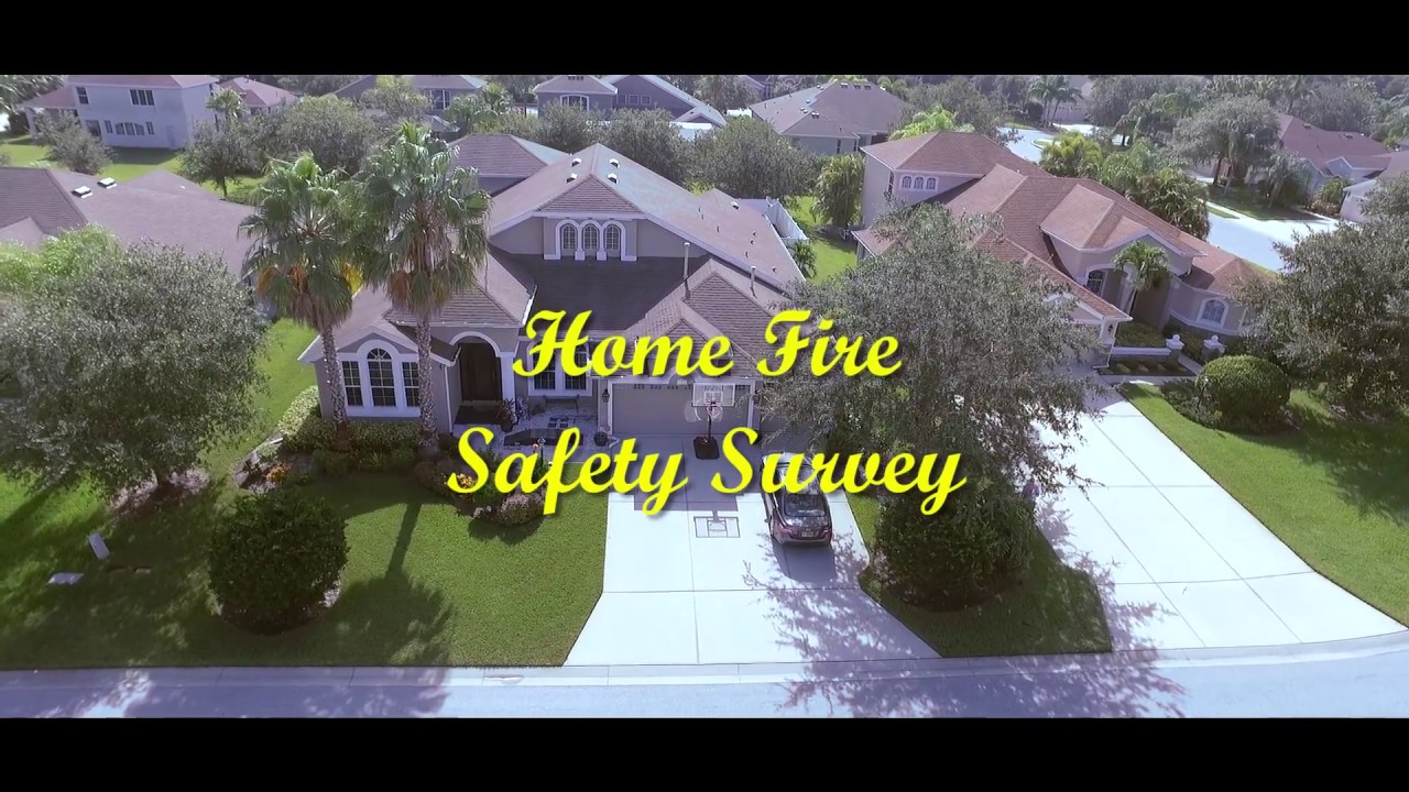 Home fire safety survey