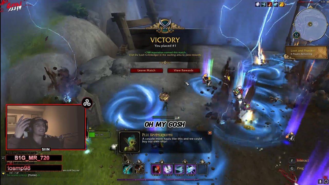 Surviving WoW New BATTLE ROYALE | Chaotic Wins in Plunderstorm!