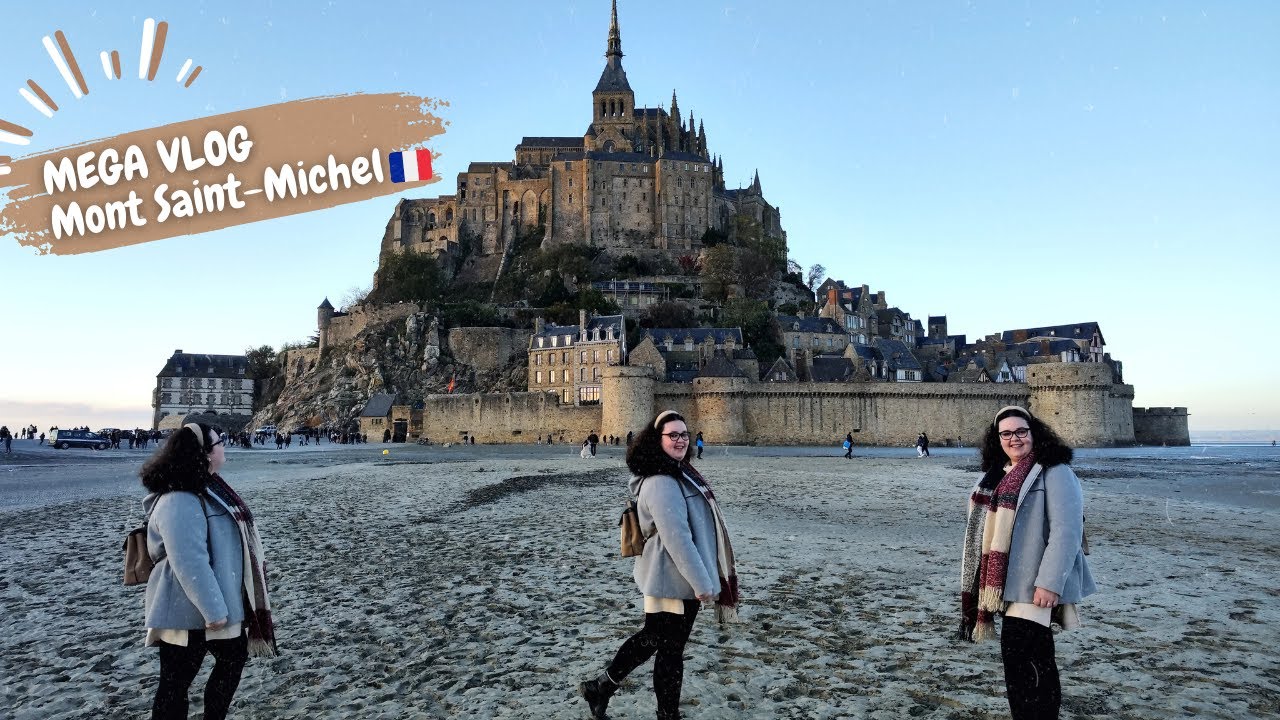 MEGA VLOG- FOMOS AO MONT SAINT-MICHEL, como chegar, onde hospedar, preços e dicas