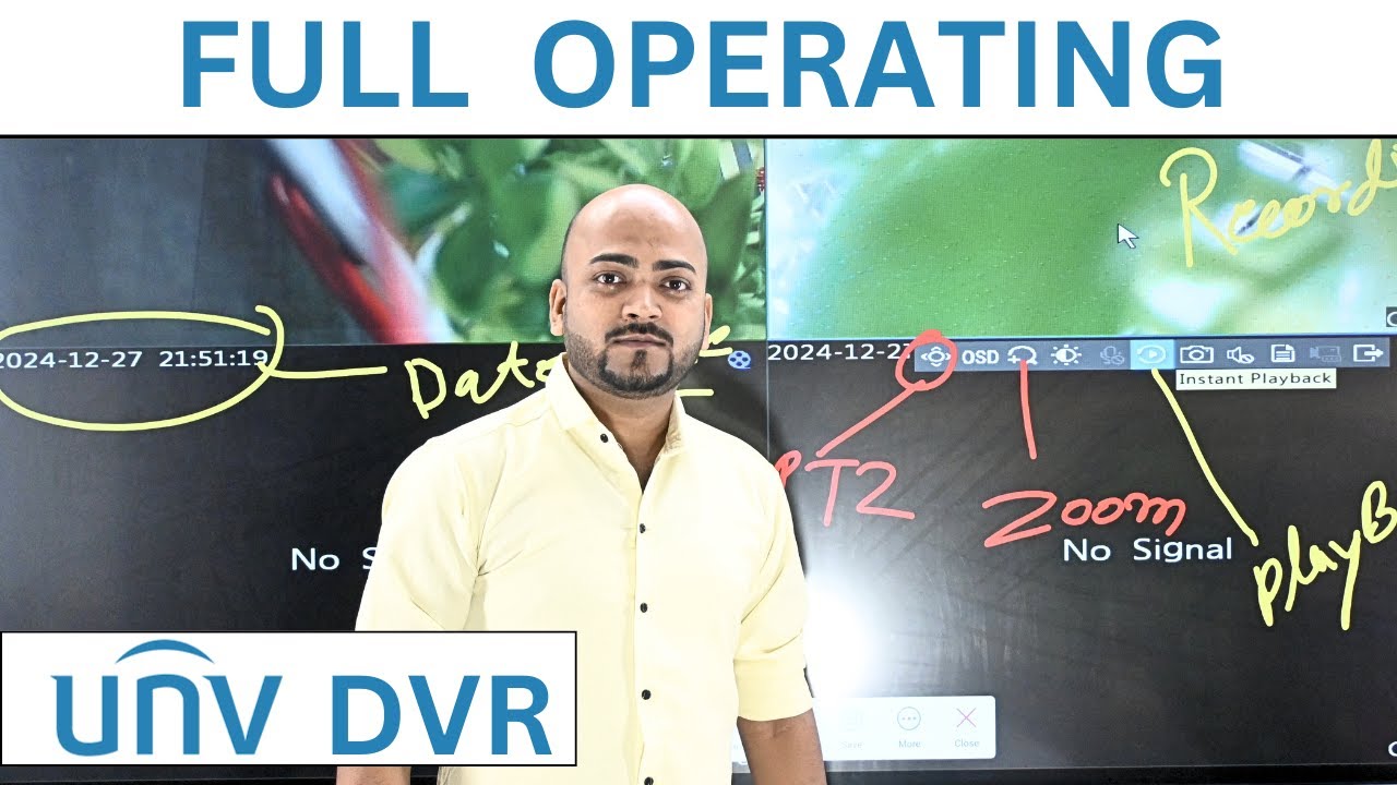 UNV DVR Full Operating 🔥 UNV DVR ⚡ DVR Full Operating
