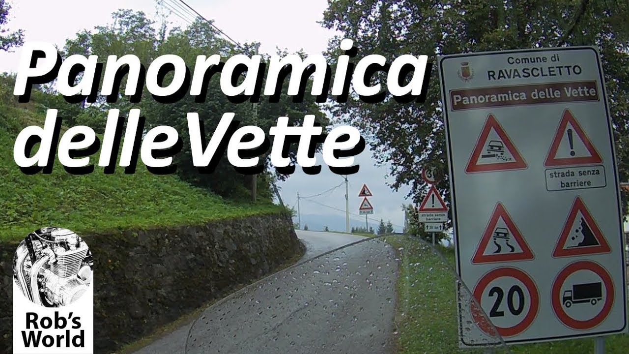 Panoramica Delle Vette - celá délka, bez povídání