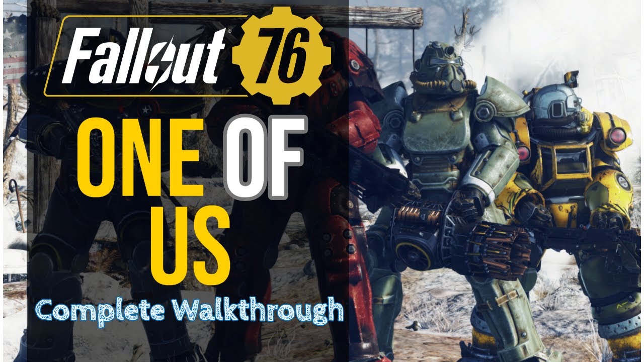 Fallout 76 - One of Us - Enclave Questline - Complete Walkthrough