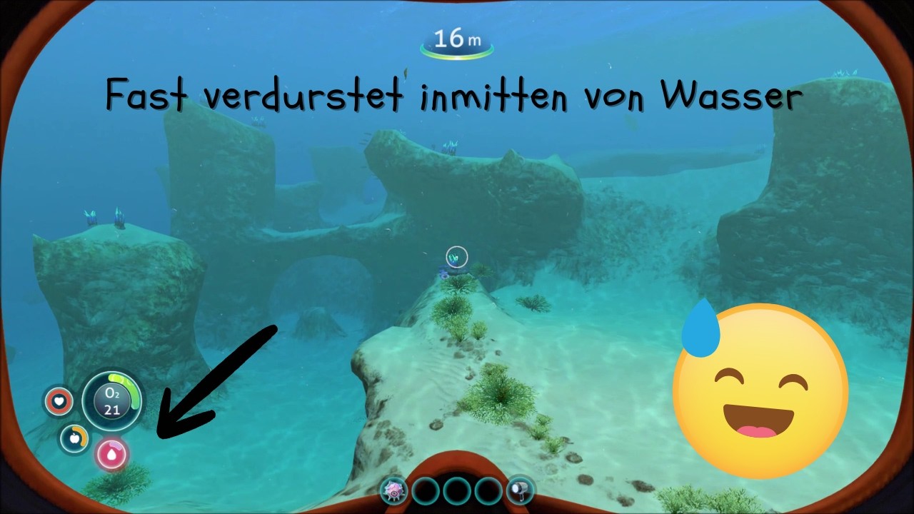 22 Fast verdurstet inmitten von Wasser 😳😅 - Subnautica - Let's-Play - 4.5