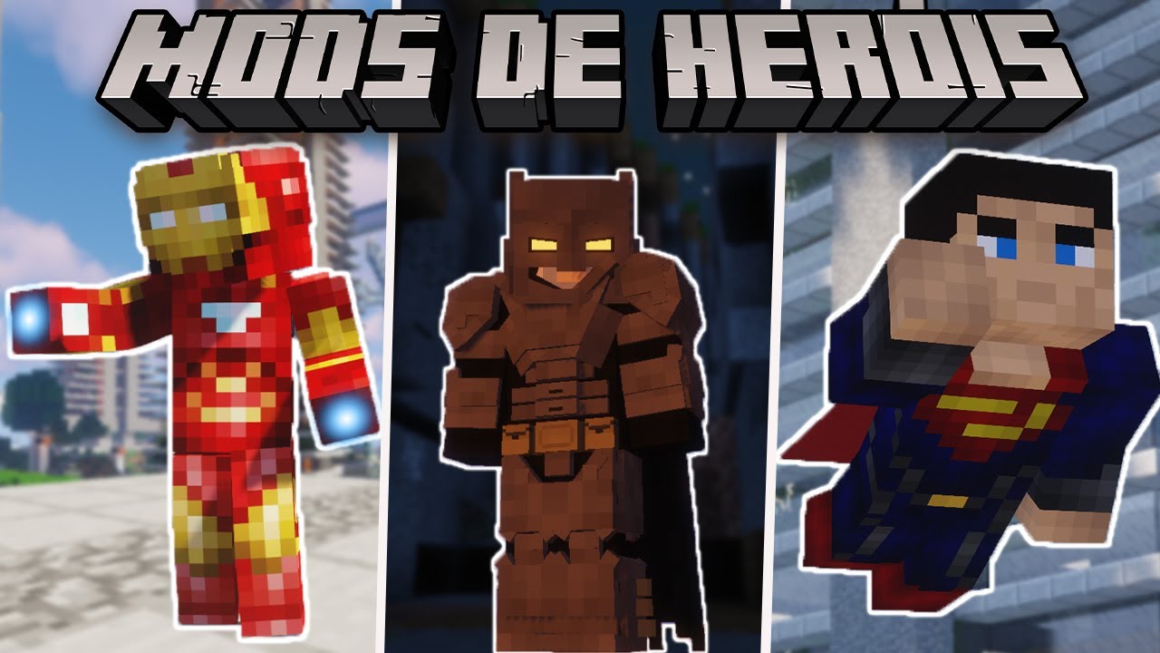 TOP 10 MELHORES MODS DE HER&Oacute;IS PARA O MINECRAFT