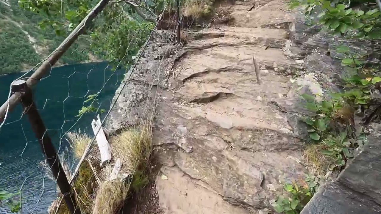 Walk to Skageflå, Geiranger, Norway, June 2024