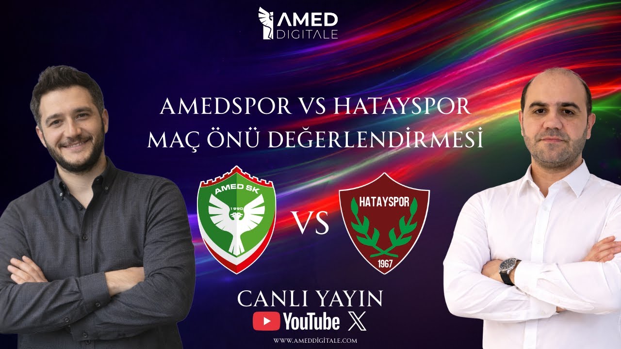 AMEDSPOR - HATAYSPOR MAÇ ÖNÜ DEĞERLENDİRMESİ   #amed #amedspor