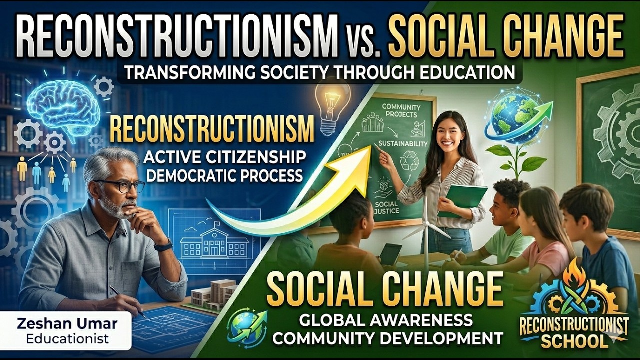 Reconstructionism Philosophy of Education | Social Reconstructionism | by Zeshan Umar