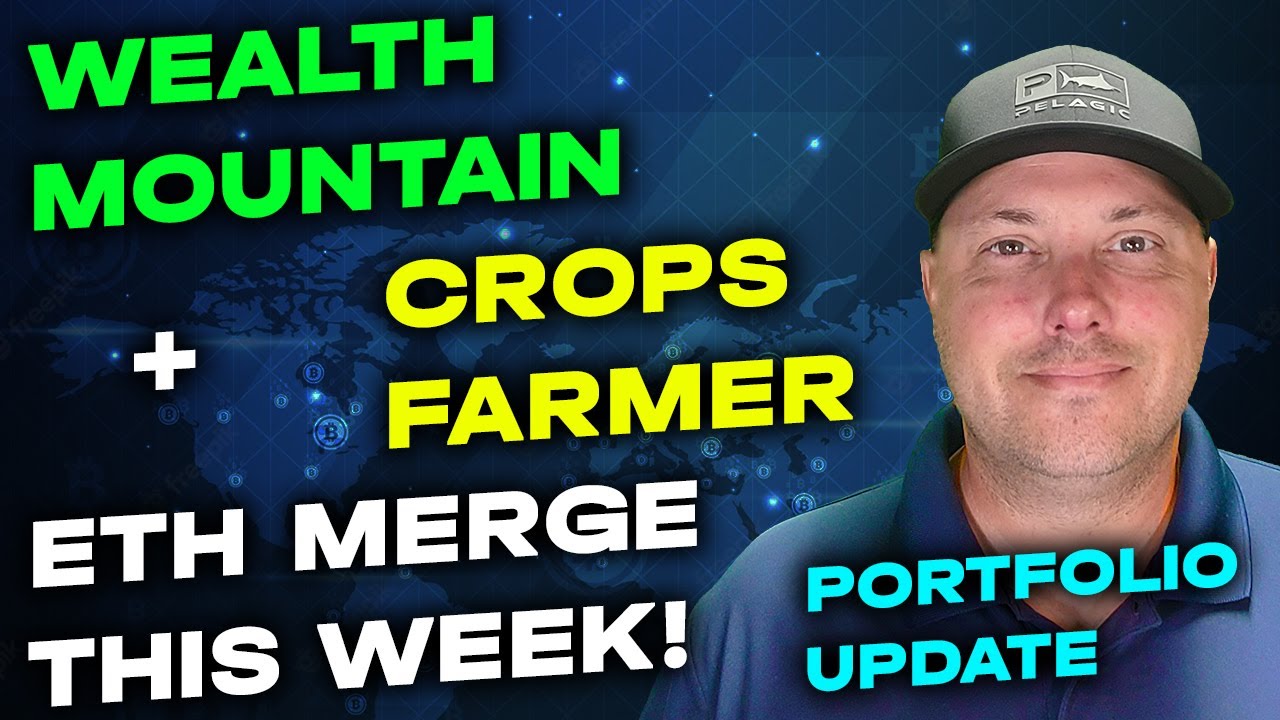 Ethereum Merge Week! Crypto Portfolio - BUSD Automine Wealth Mountain and Jurassic BUSD Crops Update