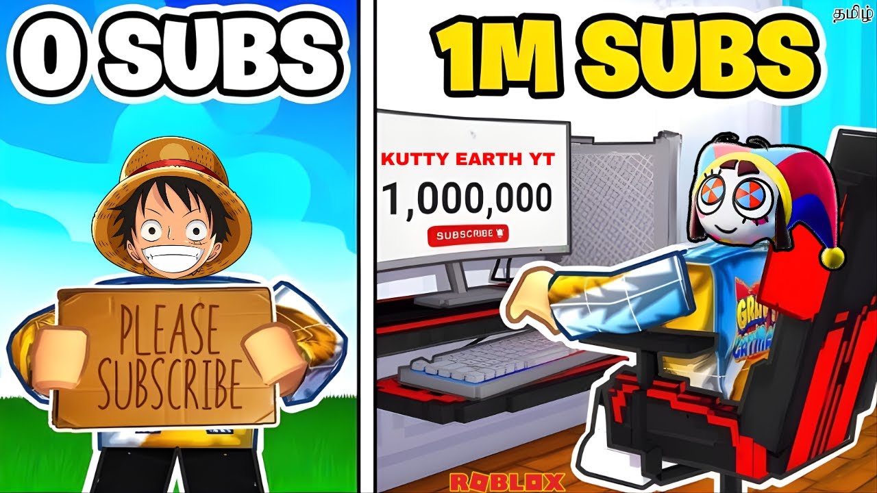 Roblox Rotube Life 2 Fun Gameplay in Tamil | Earth Gamer