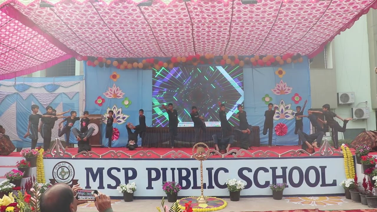 Yoga Performance @MSP Public School Annual Day Celebration 2025-26