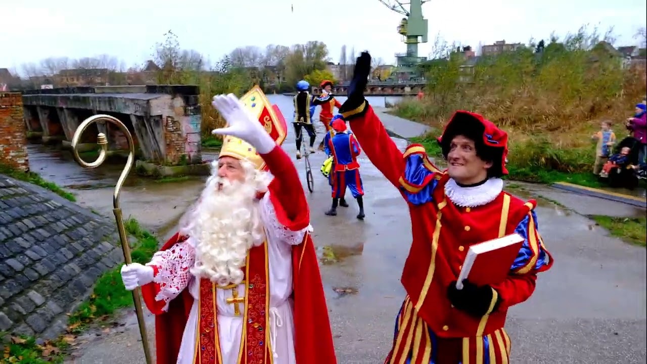 Sinterklaas komt naar Gent 19 November 2023 4K.