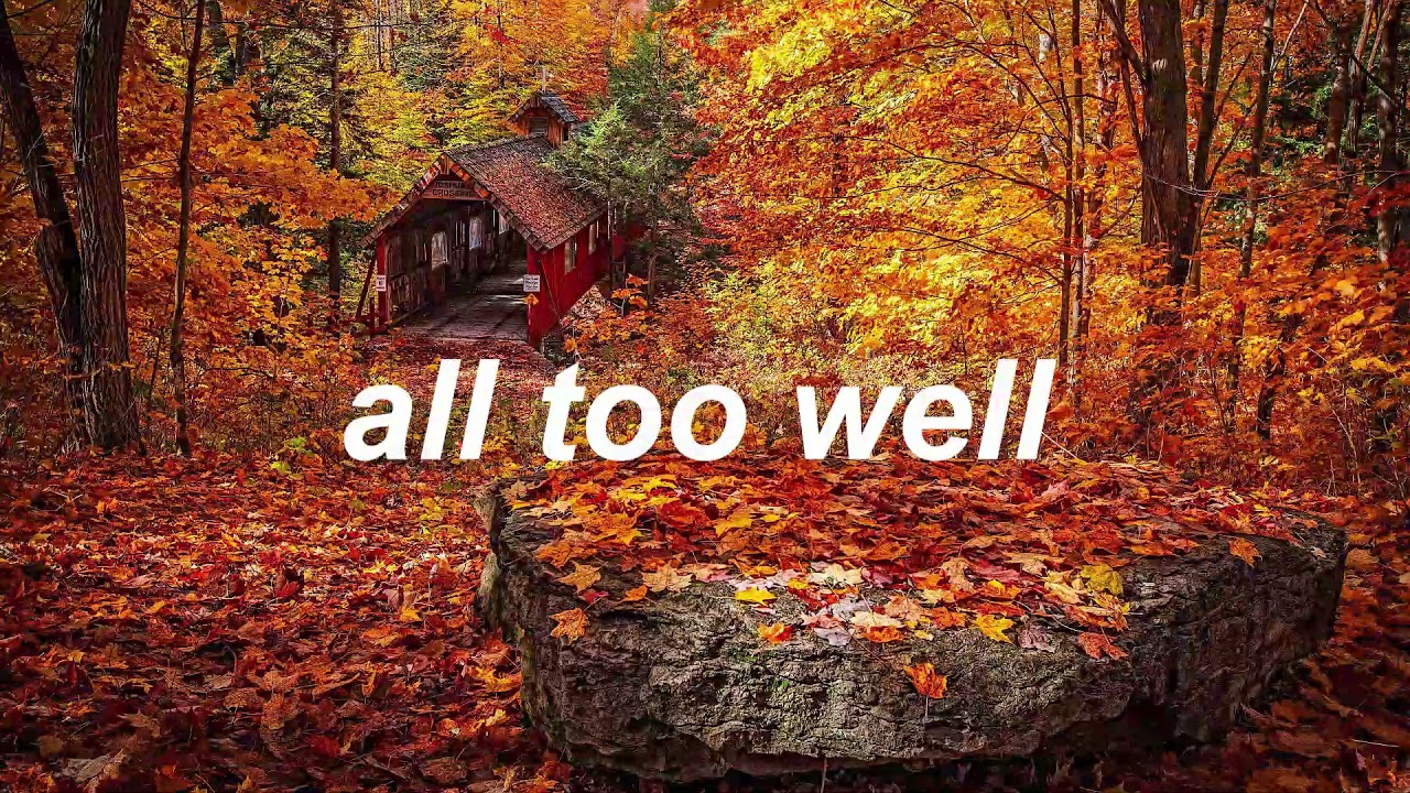 all too well 10 minutes taylor's version by taylor swift but it's raining and you're in empty arena