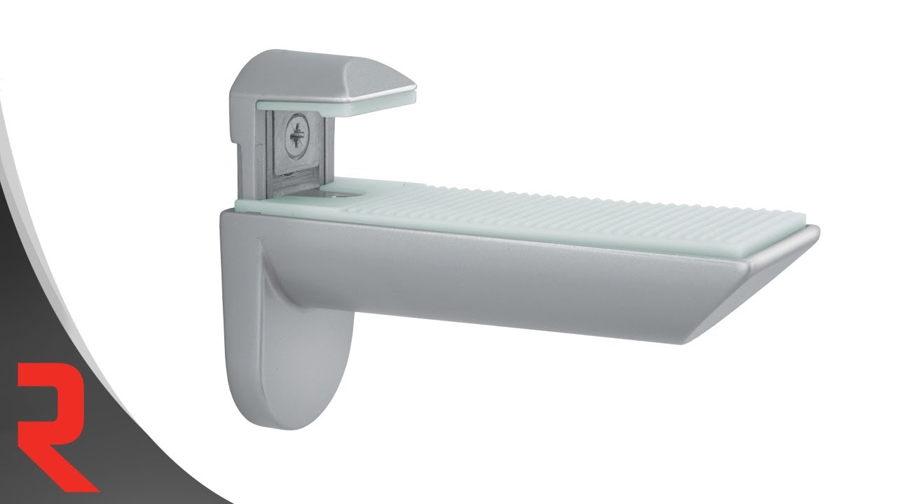 Kaiman Glass and Wood Wall Shelf Support