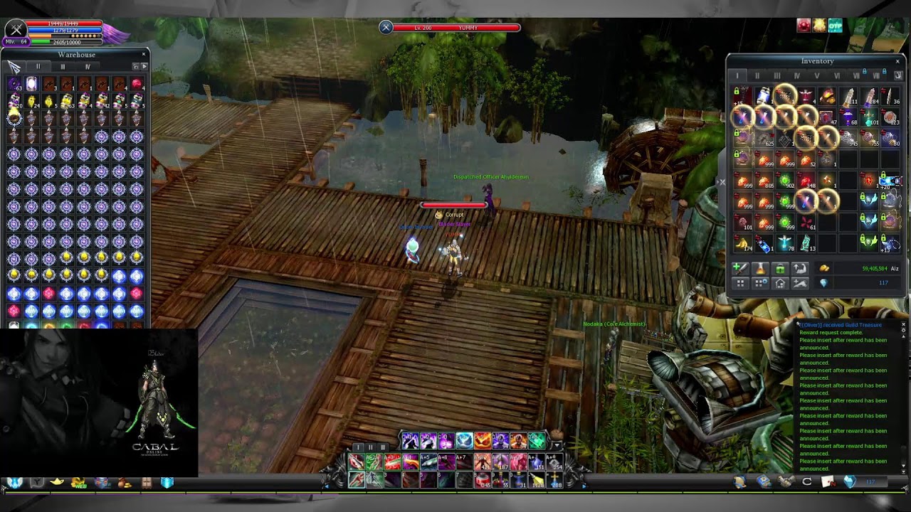 Cabal Online NA :999 Merit medal and 32 pcs pet untrain kit