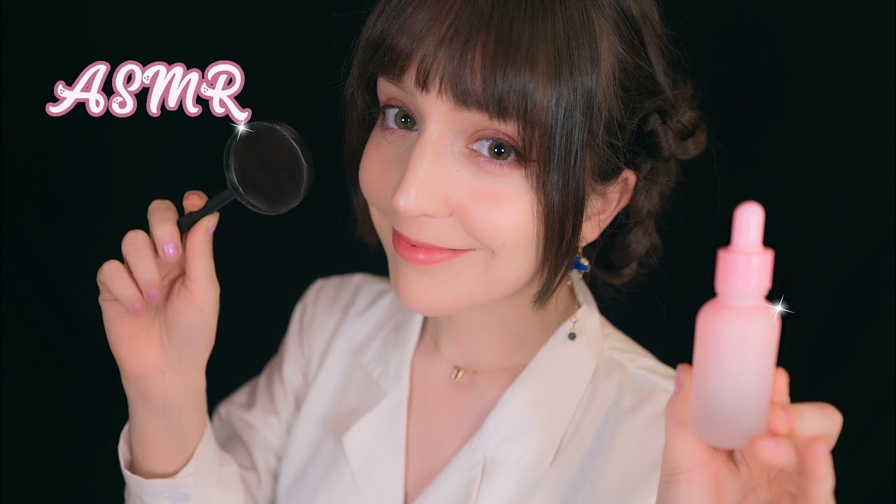 ⭐ASMR Bienvenido a la Clínica para tus OJOS Cansados 👀[Sub]Examen de la Vista y Relajación de Ojos