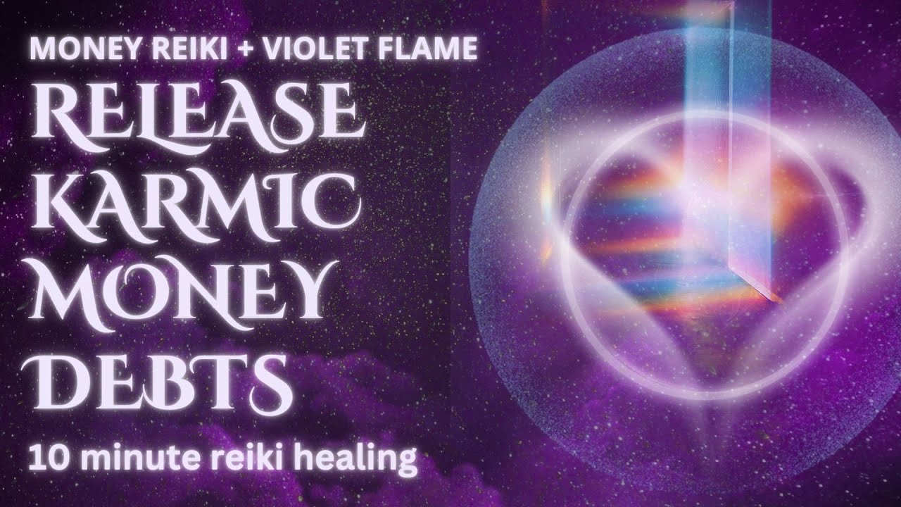 Release Karmic Money Debts | Money Reiki for Financial Clearing & Reset (10 Minutes)