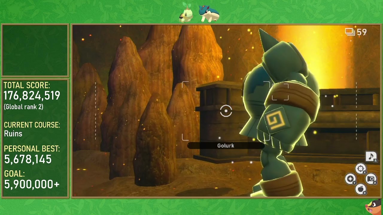 Ruins Course Score: 5,964,000- New Pokemon Snap