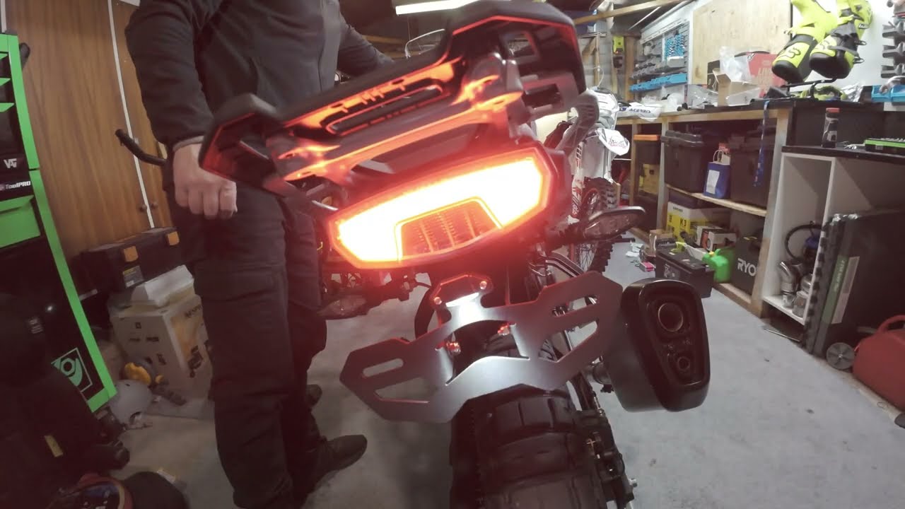 CF MOTO 450MT TAIL TIDY 'HOW TO'