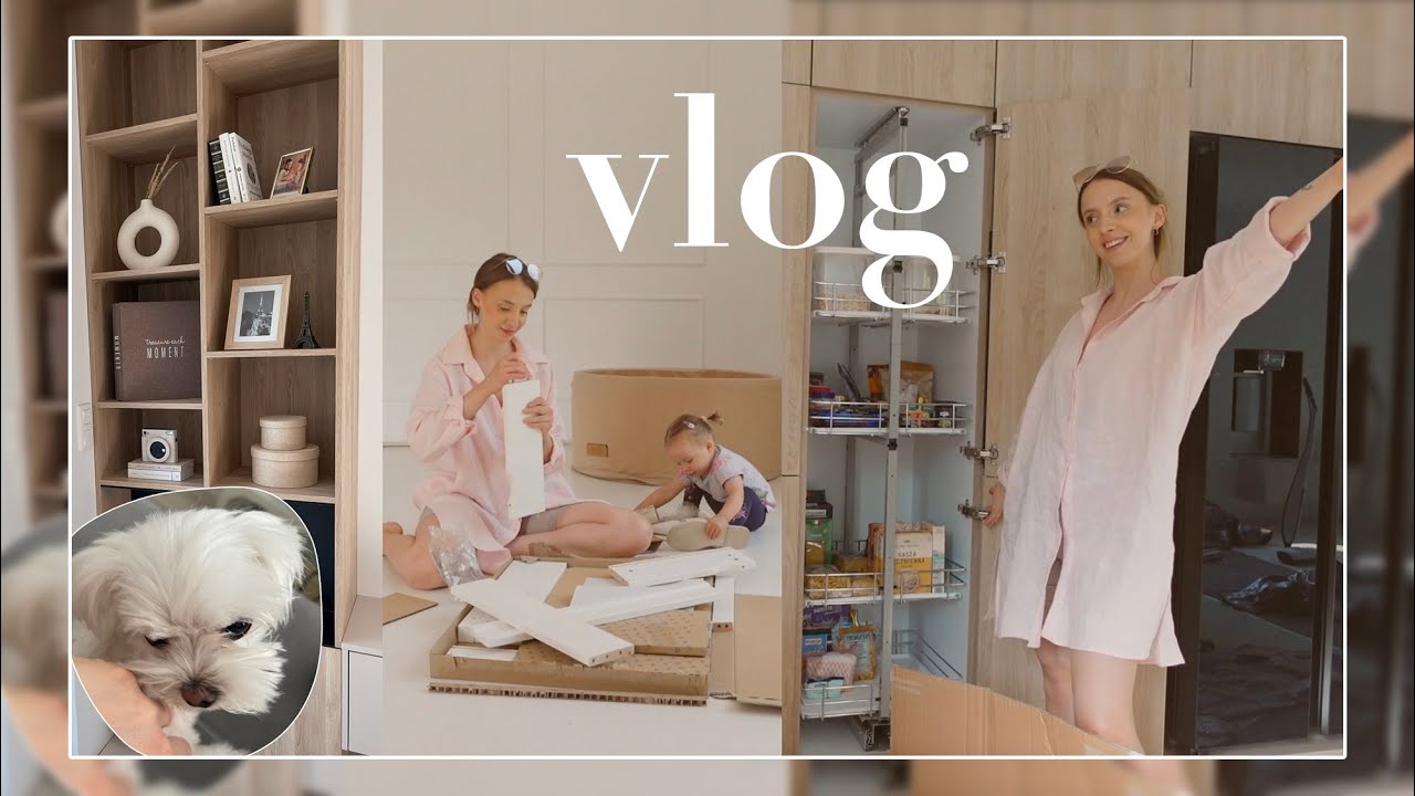Rodzinne składanie mebli i organizacja cargo | Vlog