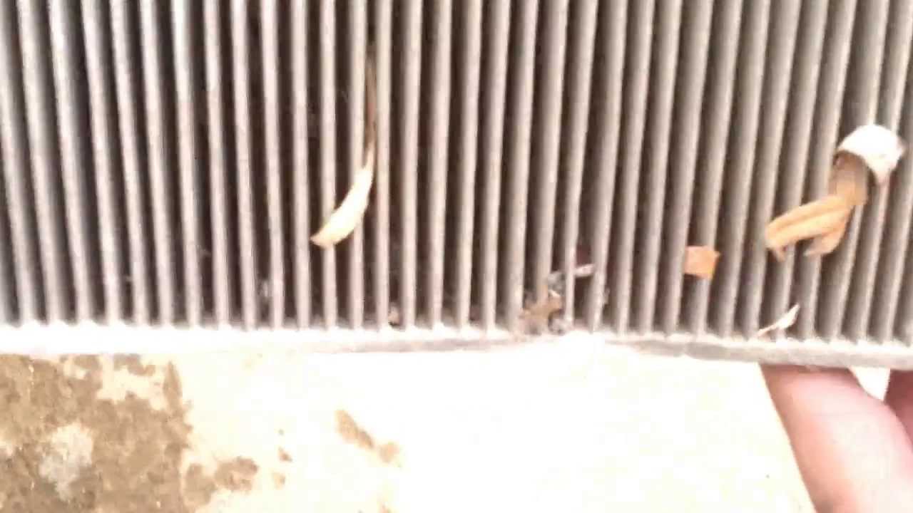 NISSAN PATHFINDER 2011 change A/C air filter