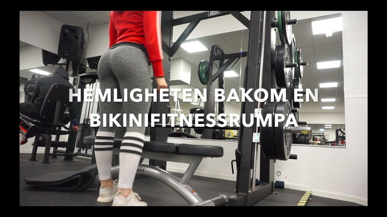 HEMLIGHETEN BAKOM EN BIKINIFITNESSRUMPA! | HELT RUMPPASS | POSERINGSTRÄNING