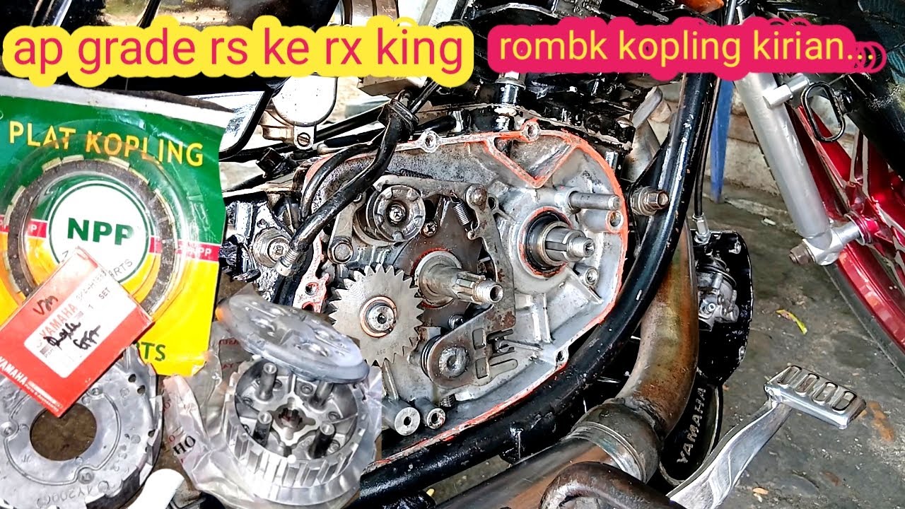 Apgrade kopling rxs jdi rx king ggal toatal 🤣🤣🤣
